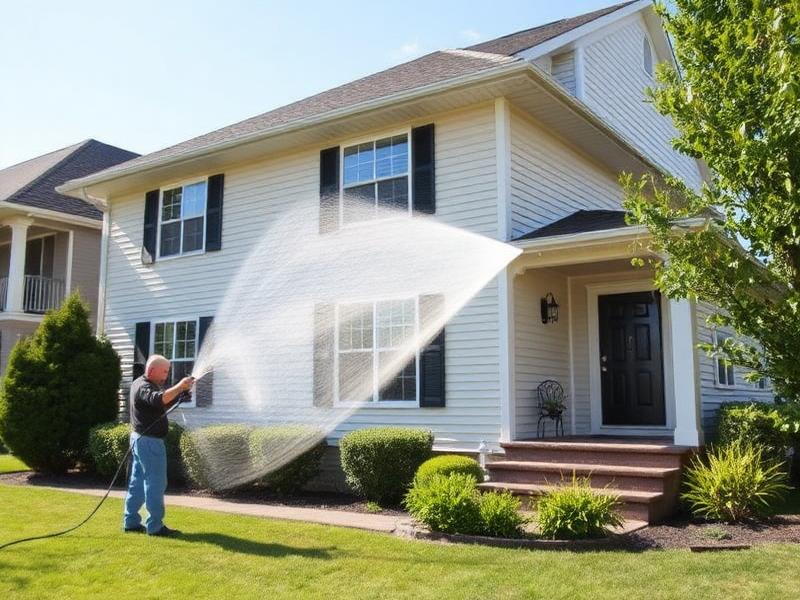 Outdoor House Washing